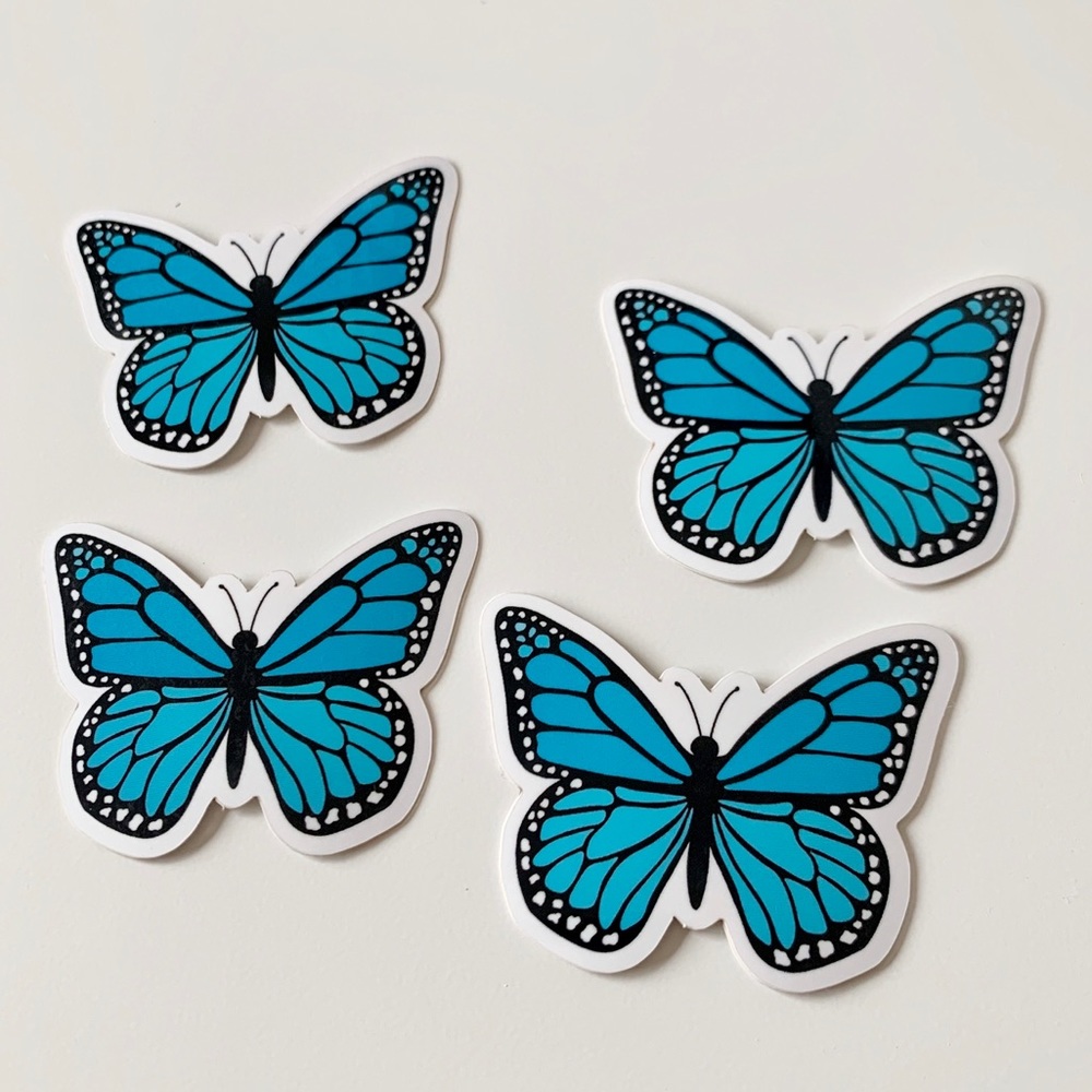 Butterfly Stickers (4)